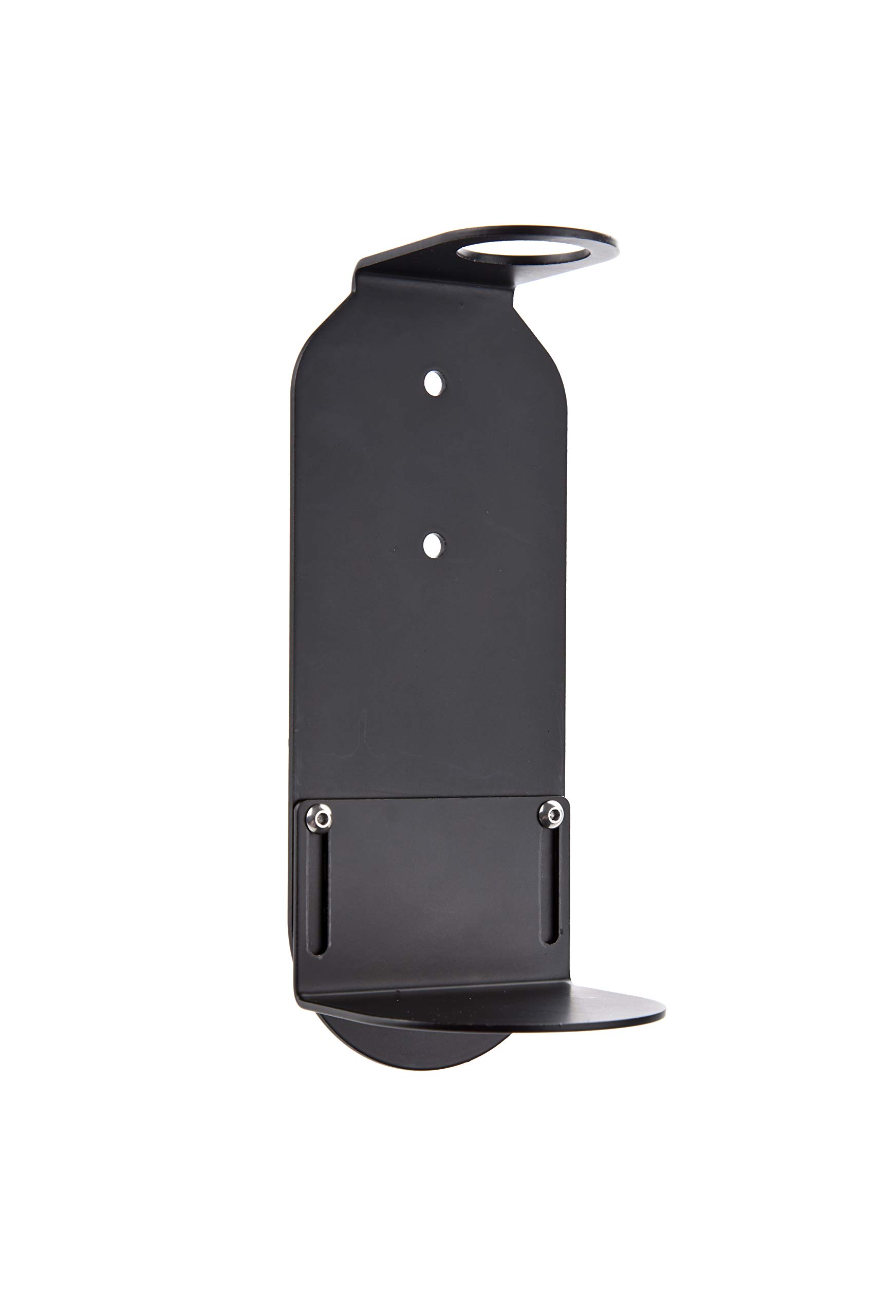 RECOVERY ROOM Wall Mounted Soap Dispenser [Regular Single], Black Soap Dispenser in Stainless Steel, Soap Bottle Holder for Bottles 250ml - 500ml. Ideal for Hotels, Commercial and Home Use