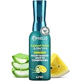 Mielle Organics Kalahari Melon & Aloe Vera Multi-Tasking Leave In Conditioner Spray - 3-in-1 Hair Detangler Spray, Curl Refresher & Moisturizer for Dry, Curly & Textured Hair, 6.7 Ounce
