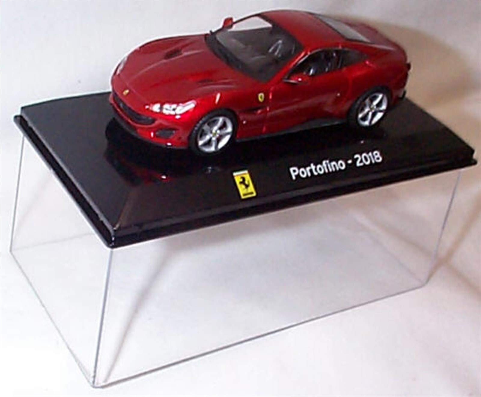 atlas editions super car collection FERRARI PORTOFINO 2018 METALLIC RED car 1:43 scale diecast model