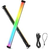 NEEWER Basics 21" Magnetic RGB Light Wand, CRI95 Dimmable 14W, SL50 | LED Video Tube Lighting Stick, 51 RGB Modes, 4000mAh Battery, for YouTube TikTok Recording Studio Photography Streaming