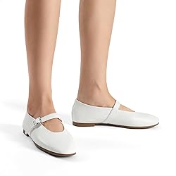 DREAM PAIRS Women's Ballet Mary Jane Flats Dress