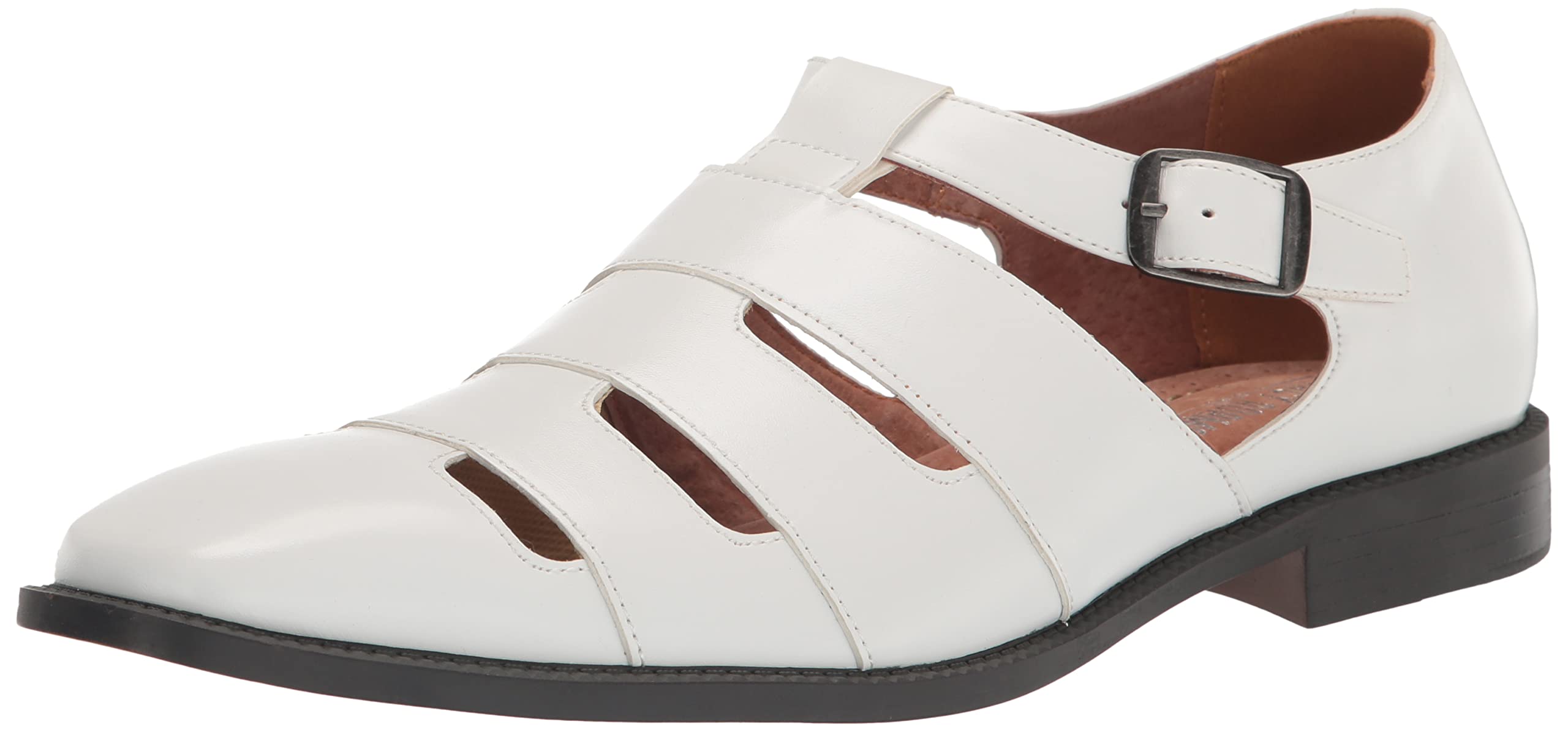 Stacy Adams Men’s Calderon City Sandal,White,11.5M