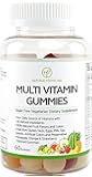 Veggie Sugar Free Premium Multivitamin Gummy, Chewable Vitamins Made with Fruit and Vegetable, Best Multivitamin for Men and Women by Natural Foods 360, Your Daily Natural Vitamin Supplements