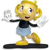 Toynk Cuphead Ms. Chalice Create-A-Figure 3-Inch Mini Adult Figure | Interchangeable Parts for Posing, Customization