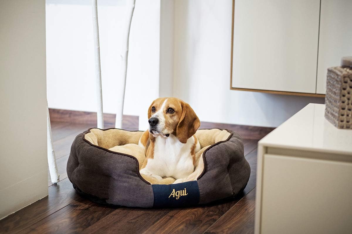 Agui AG10085 Nevada Bed for Pets 65 x 50 cm, Grey, gris, Medium - Image 4