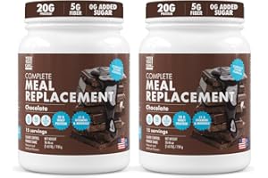 Yes You Can! Meal Replacement Shake - 20G Protein, 5G Fiber, 21 Vitamins & Minerals, 0G Added Sugar - Meal Replacement Protein Powder - Complete All-in-One Nutrition - 15 Servings (Chocolate) - 2 Pack
