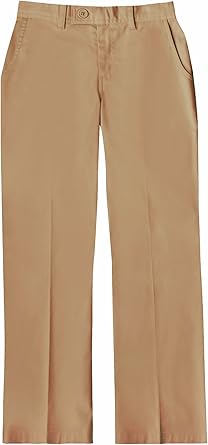flare leg khaki pants