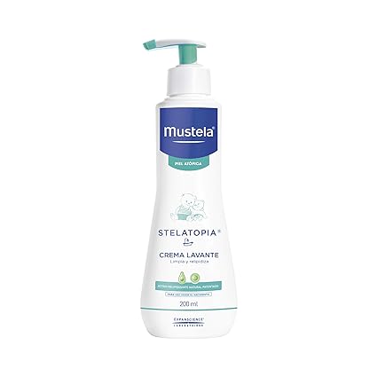 Mustela Stelatopia Cleansing Cream for Atopic Skin, 200ml