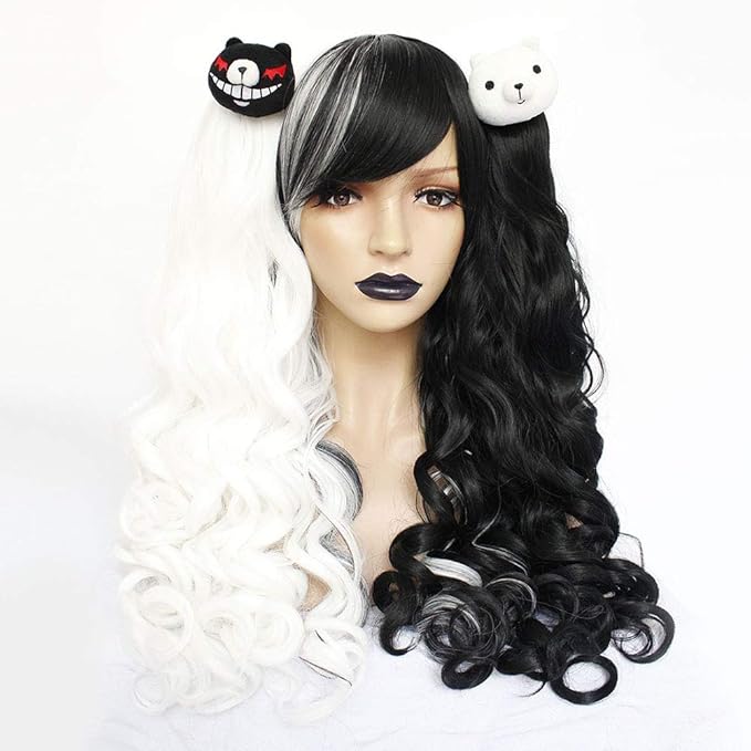 120cm Green Cosplay Wig Anime Long Straight Wigs for Lolita Wigs Anogol Hair Cap