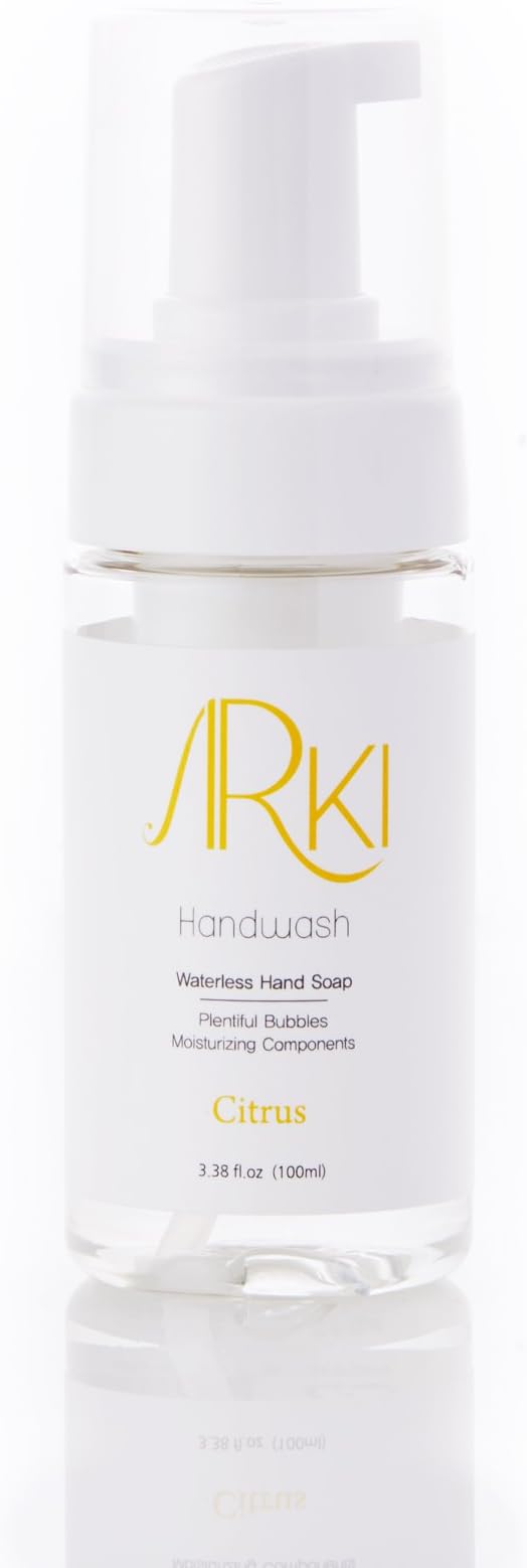 ArKi Premium Foaming Hand Sanitizer with Advanced Moisturizers - Citrus - 3.38 fl.oz - 100ml