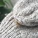 Korlon Wool Knitted Convertible Fingerless Gloves with Mitten Cover, Beige