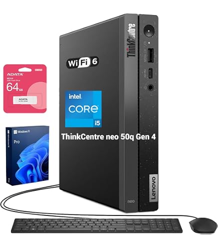 Amazon.com: Lenovo ThinkCentre M70t Gen 5 12U0000JUS Desktop