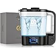 2025 Desktop Hydrogen Water Bottle Generator, 72 Ounces Hydrogen Water Ionizer Pitcher Generator Machine with PEM Concentrator Technology, Hydrogen Content up to 3000 PPB