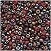 Jablonex Czech Glass Seed Beads Sizes 6/0; 8/0; 11/0 (Chocolate Mud Pie, 8/0)