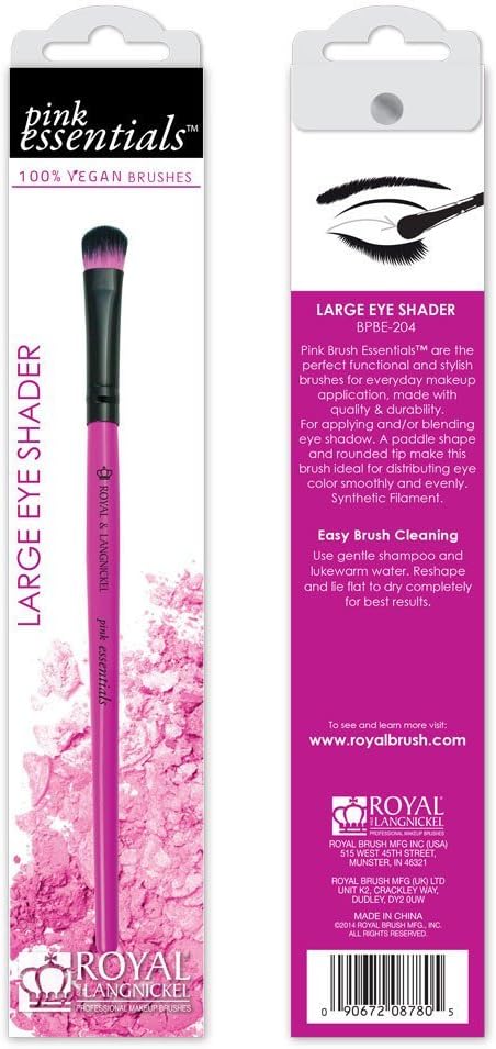 Sofias Closet Langnickel Make Up Brushes Pink Essentials by Royal Foundation Angle Eye Vegan