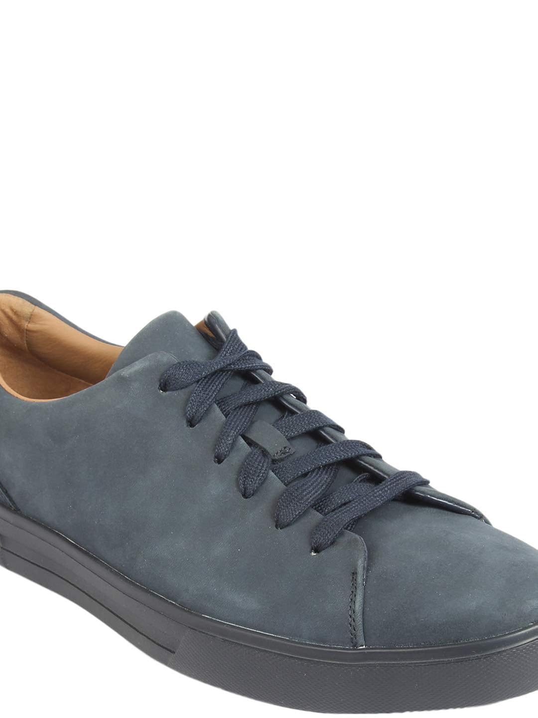clarks navy blue sneakers