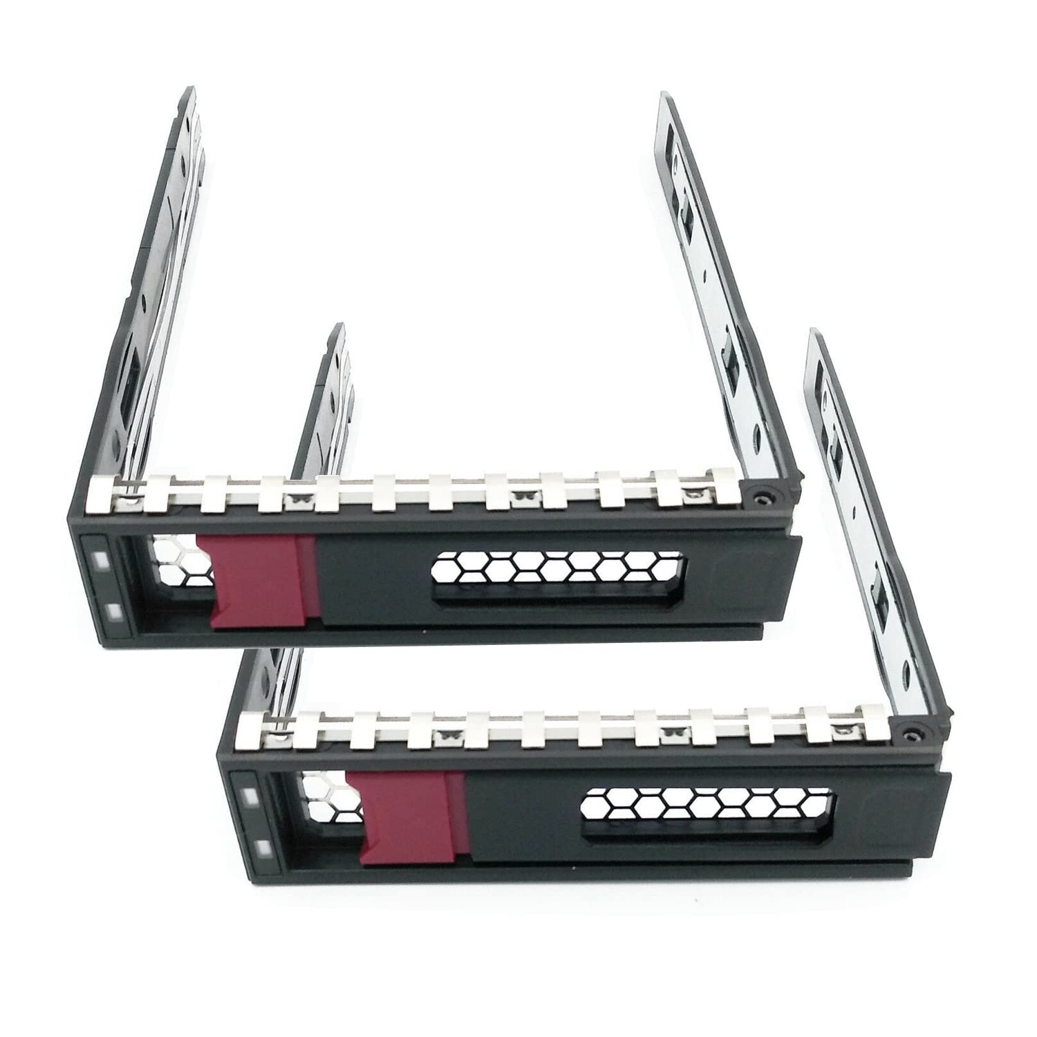 2-Pack BOWONG 3.5 inch LFF SAS SATA Hot Swap Hard Drive Caddy Tray Sled For HP ProLiant ML30 DL20 BL460c ML350 ML110 DL325 G10 Gen10 Server