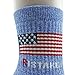 Men's Fun Dress Socks, Funky Patterned Cotton Sock, Ristake Designed Fun Cool Breathable Novelty Socks, 1/2 Pairs