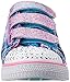 Skechers Kids Chit Chat Light-Up Sneaker (Toddler/Little Kid),Blue/Multi,