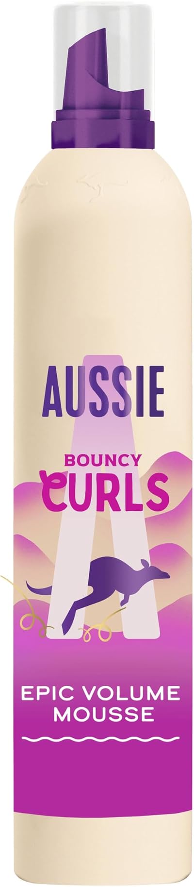 Aussie Bouncy Curls Epic Volume Mousse 200ml for All Curly & Wavy Hair