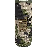JBL Flip 6 - Portable Bluetooth Speaker, powerful sound and deep bass, IPX7 waterproof, 12 hours of playtime, JBL PartyBoost for multiple speaker pairing for home, outdoor and travel (Camo)