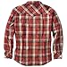 Legendary Whitetails Men's Outlaw Western Shirt Patriot Plaid X-Large