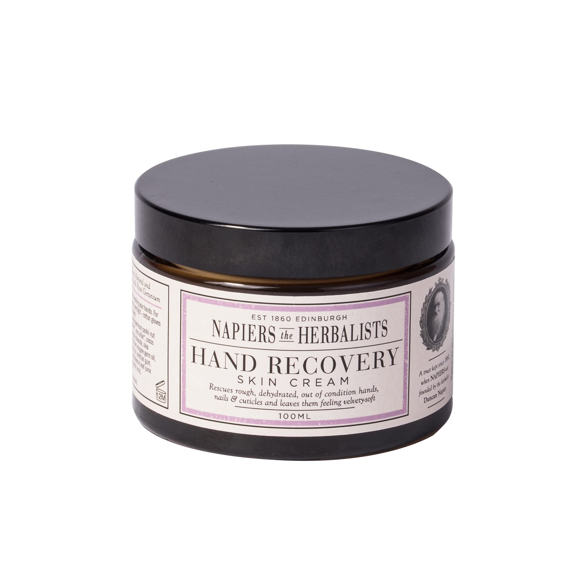 Napiers Hand Recovery Cream for Very Dry Hands - Nourishing and Moisturizing Formula - 100ML