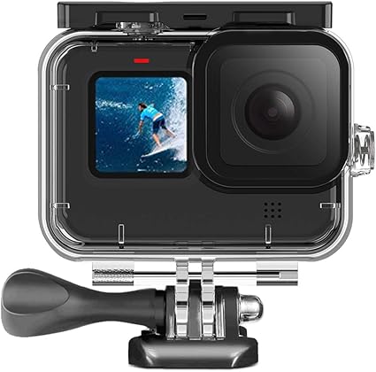 gopro hero9 black 用防水ケース tutuo ゴープロ9 用 防水ハウジングケースダイブハウジング 水中ケース 防水防塵 保護ハウジング hdガラスレンズ 撮影フォグ化防止保護 gopro hero 9 blackアクセサリー