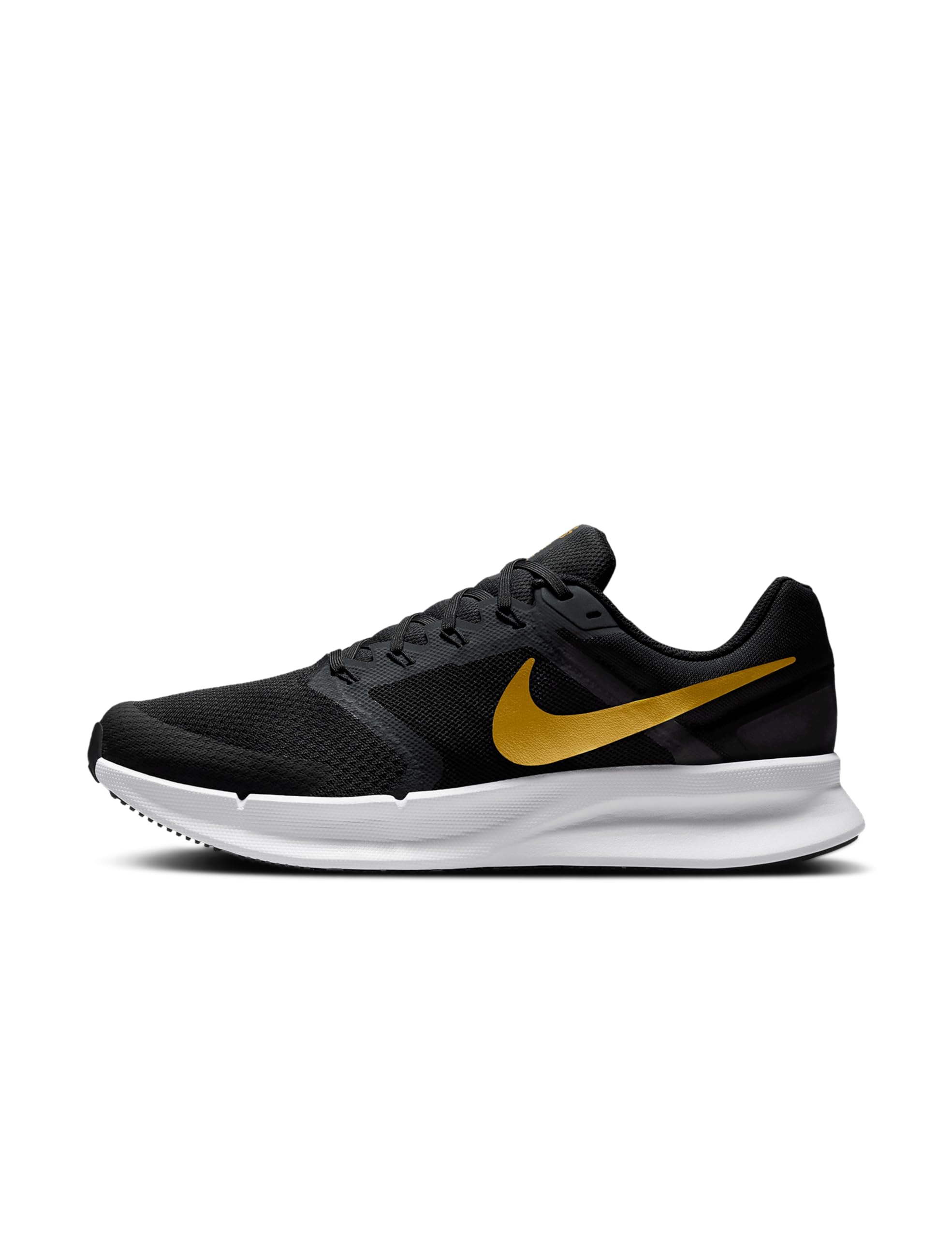 Nike Men's Run Swift 3 Sneaker, Black/Metallic