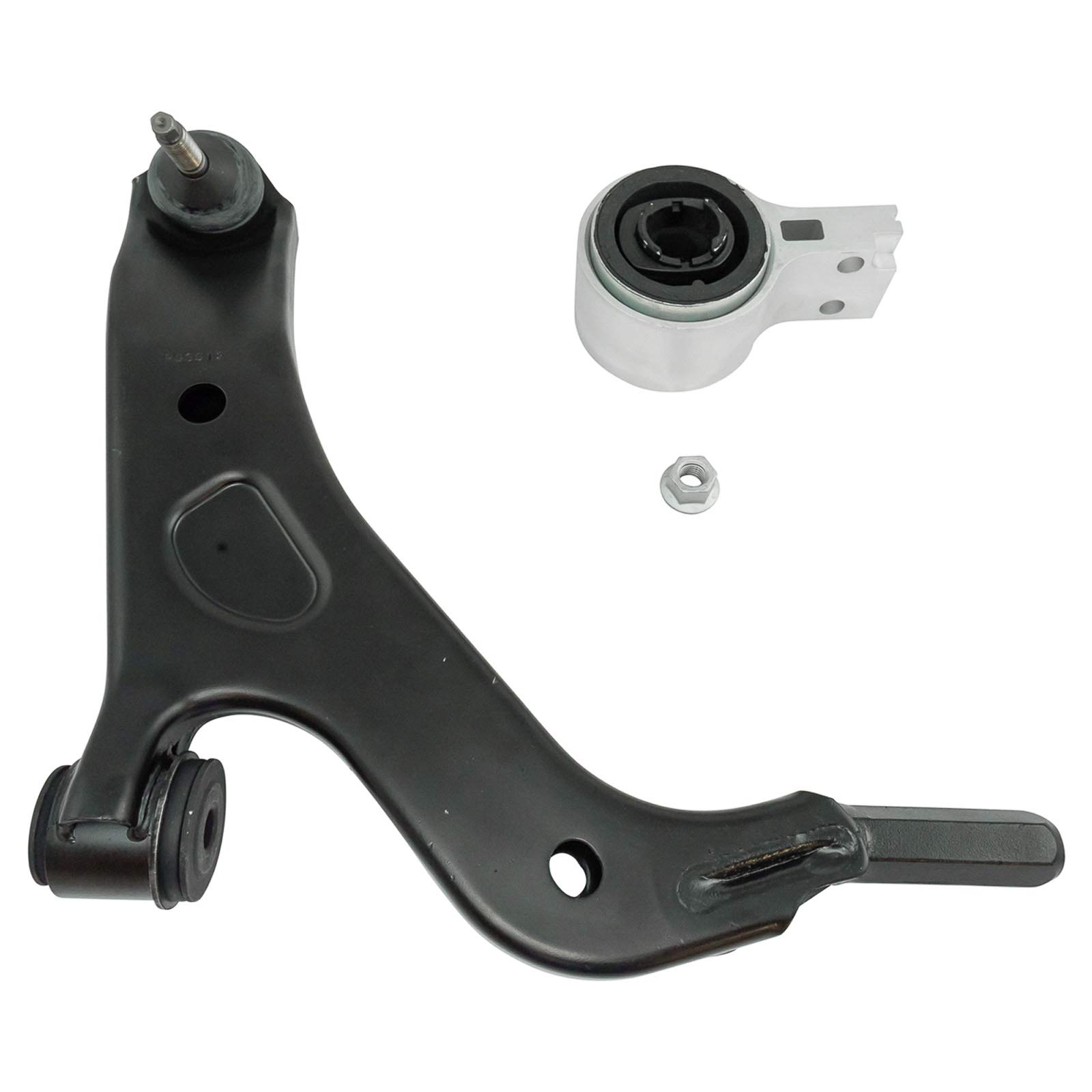 TRQ Front Right Lower Control Arm with Ball Joint Steel Compatible with 2008-2009 Ford Taurus 2008-2009 Mercury Sable Image