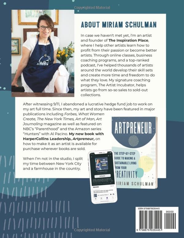 Artpreneur Workbook: The Step-by-Step Guide to Making a Sustainable Living with Your Art Business