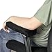Ergonomic Memory Foam Chair Armrest Pad, YQW Comfy Office Home Chair Armrest Covers for Elbows and Forearms Pressure Relief (Set of 2)