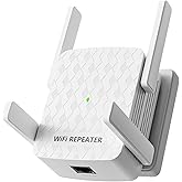 Mugatol AC1200 WiFi Extender A17-2.4G/5G Repeater, 8470 Sq.ft Coverage, Dual Modes, Ethernet Port for Gaming/Streaming