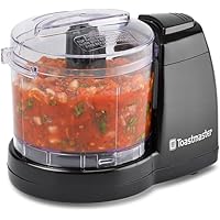 Toastmaster TM-61MC 1.5 Cup One-Touch Mini Food Chopper, Black