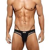 Arjen Kroos Men's Sexy Briefs Breathable Comfortable Mesh Underwear