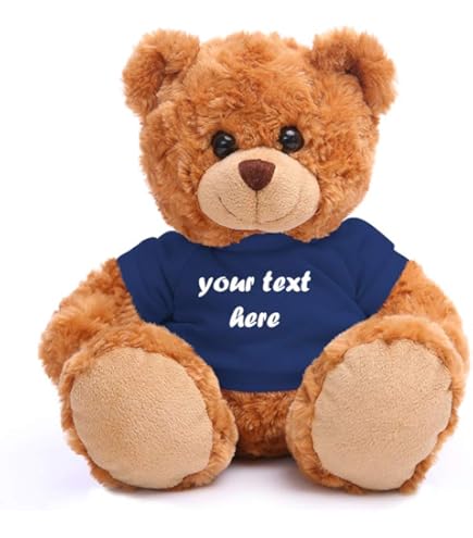 Amazon.com: Plushland Collegiate Jersey Bear 6” – Team Sports