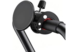 ONHAWKS Magnetic Phone Holder for Push Cart,Gym Equipment,Stroller, Shopping Cart,Golf Cart,Exercise Bikes -360°Rotation,N52 Strong Magnets Stable and Secure Phone Mount