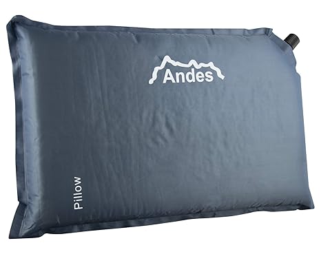 Andes - Selbstaufblasendes Reise-Kopfkissen - 5 cm dick