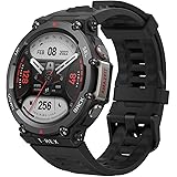 Amazfit T-Rex 2 Smart Watch for Men, Dual-Band & 6 Satellite Positioning, 24-Day Battery Life, Ultra-Low Temperature Operatio