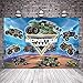 Monster Jam Truck Backdrop for Party Cycle Racing Baby Shower Birthday Background 7x5ft Photo Booth Studio Props ZYVV0677