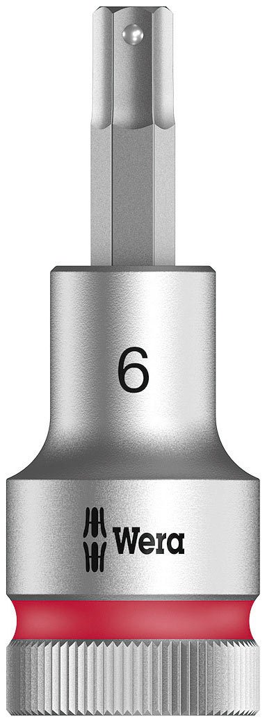 Wera 8740 C HF Zyklop In-Hex-Plus holding function bit socket, 1/2" drive, 6x60mm, 05003822001