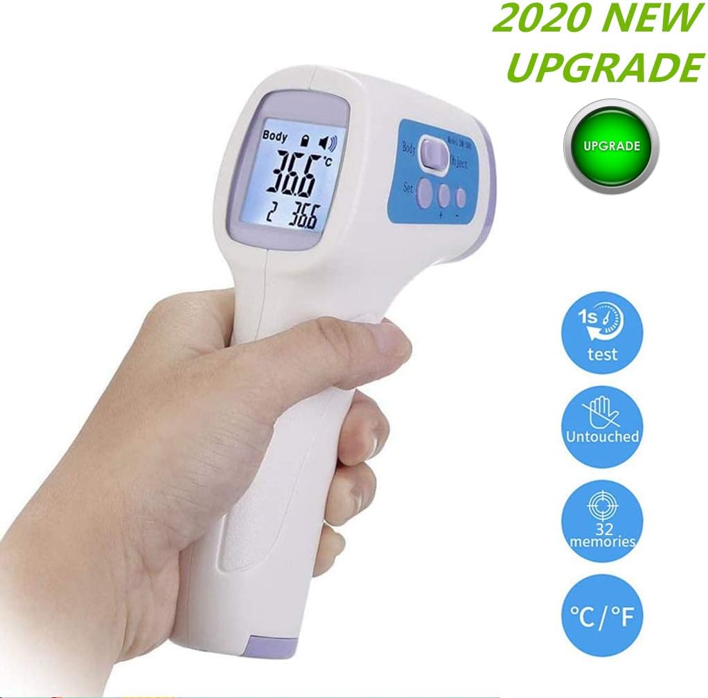 Forehead Thermometer, Ear Thermometer, Accurate Instant Readings,No Contact Digital Infrared Professional Thermometer,for Baby, Children, Adult