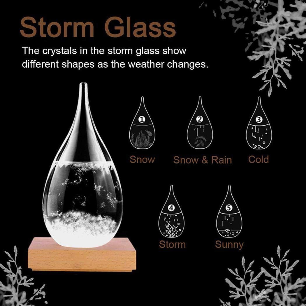 Which Is The Best Storm Glass Crafts Weather Forecast Bottle
