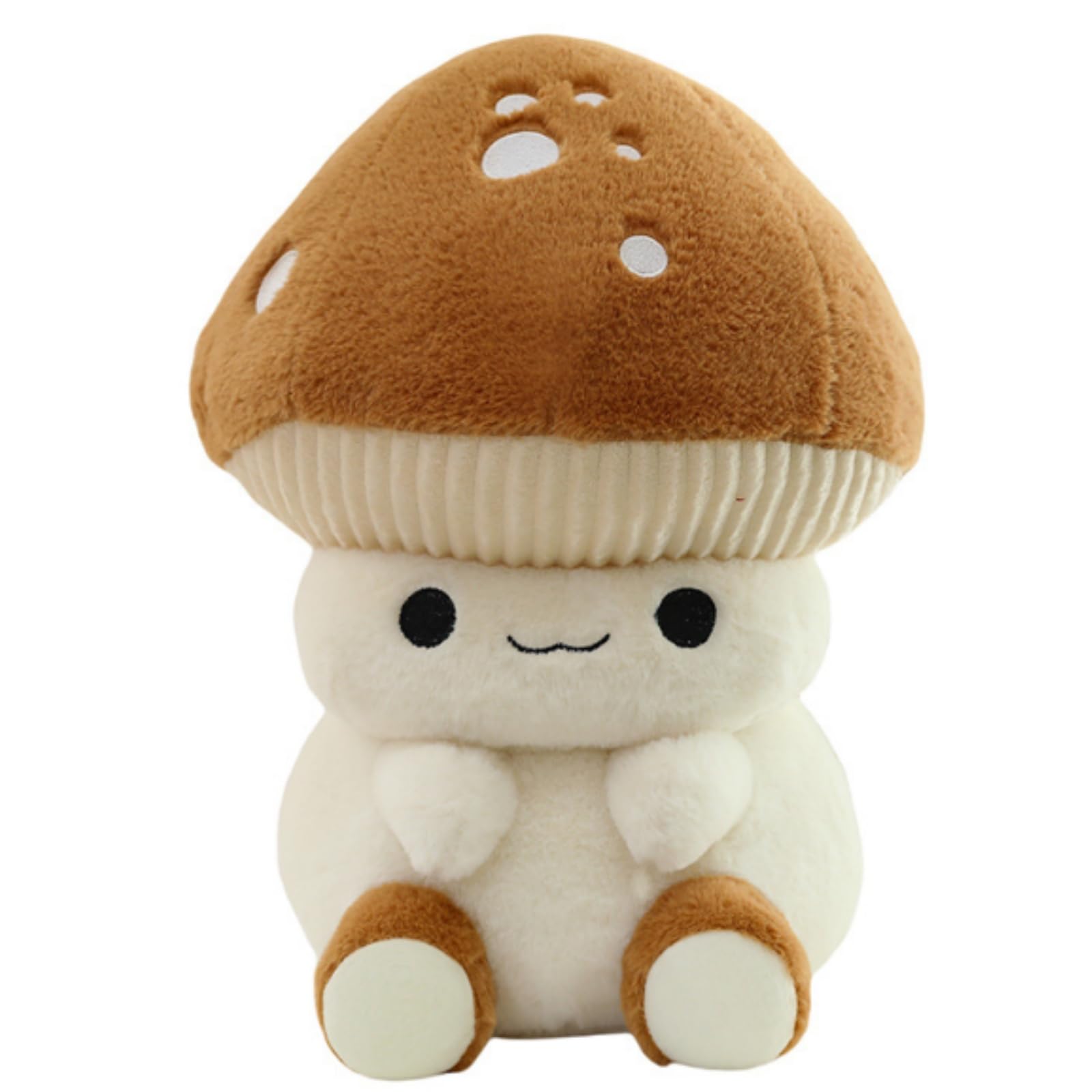 OUKEYI Mushroom Plush Toys 13.7"/35cm Cute Stuffed Mushroom Pillow Stuffed Toy Birthday Present Home Decor Halloween for Kids