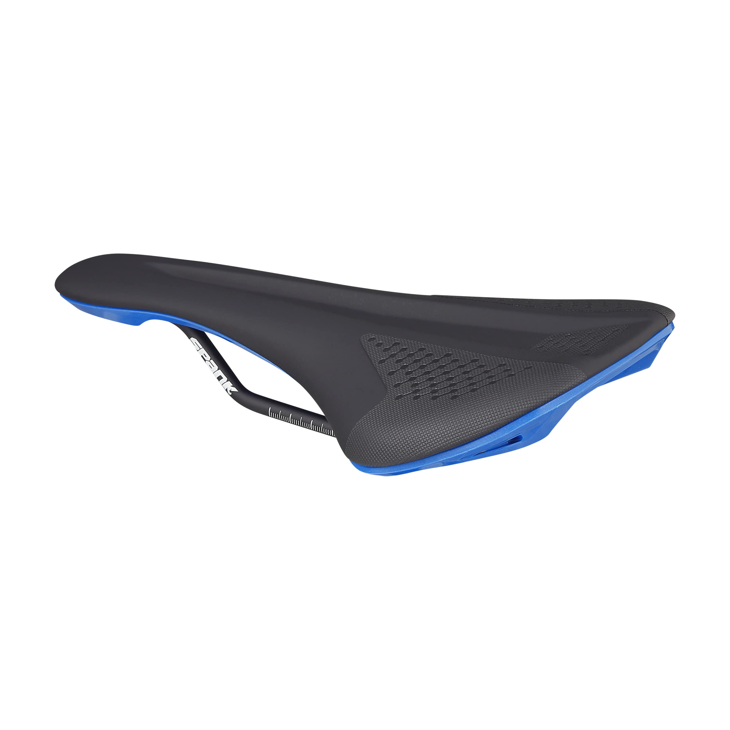 Spank Spike 160 Unisex Adult MTB Saddle, Black/Blue
