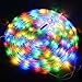 Yescom 5ft LED Spiral Christmas Tree Light 141 LEDs Battery Powered Indoor Outdoor Holiday Decoration Lamp Multi-Color