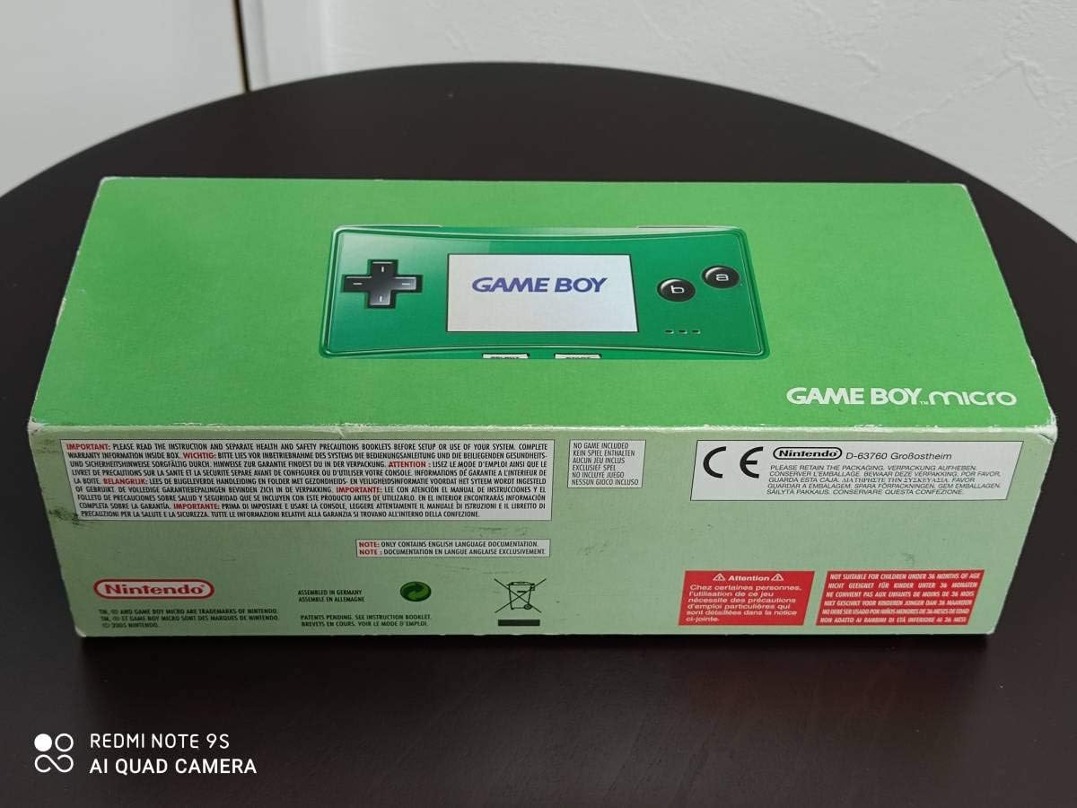 Amazon ゲームボーイミクロ 海外限定カラー グリーン アドバンス Sp Gba Ds Gameboy Micro Green レア 希少 おもちゃ おもちゃ