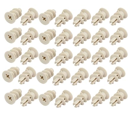 Amazon Com Uxcell 14mmx23mm Nylon Flat Tip Hollow Wall Self