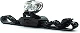 Status LED Headlamp Black Multi-Purpose 3xAAA Batteries Included Running Camping view 3