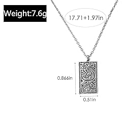 Mysticism Divination Rider Waite Tarot Card Pendant